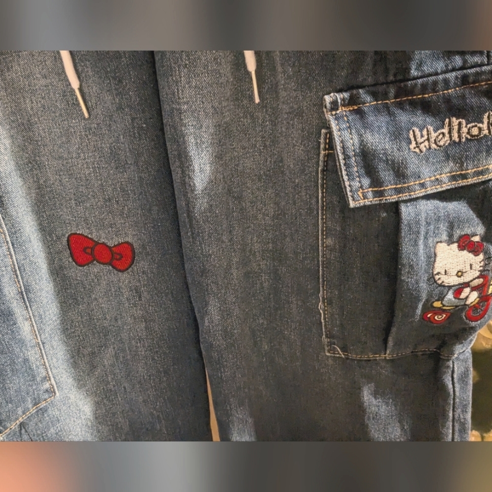 NWT Hello Kitty Jeans XL